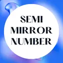 Semi-Mirror Number