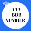 AAA BBB Numbers